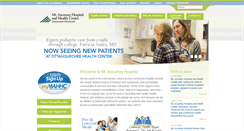 Desktop Screenshot of mtascutneyhospital.org